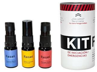 Kit facial iniciación 3 productos para el cuidado facial: tónico, crema de día y crema de noche. Perfecto para viajar, para regalar o para mandar a paseo a tu rutina de siempre.