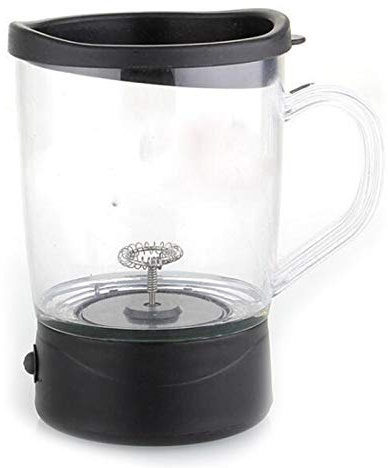SweetSerenade Montalatte Portatile Schiuma per Cappuccino e Latte Frullatore per Latte Batteria Elettrica Tazza
