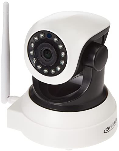 Sricam WiFi Caméra Surveillance Détection de Night Vision, Caméra IP sans Fil, 2 Voies Audio, Alerte de détection de Mouvement, Surveillance vidéo