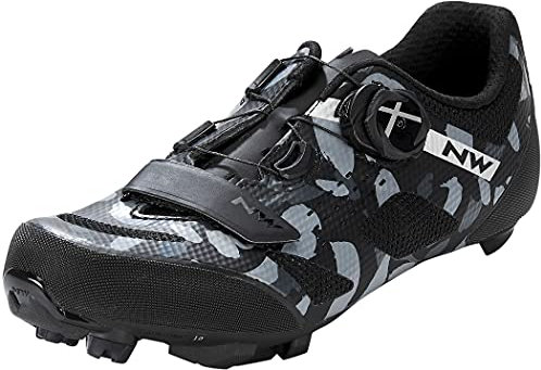 Northwave Razer MTB Fahrrad Schuhe camo schwarz/grau 2021: Größe: 42