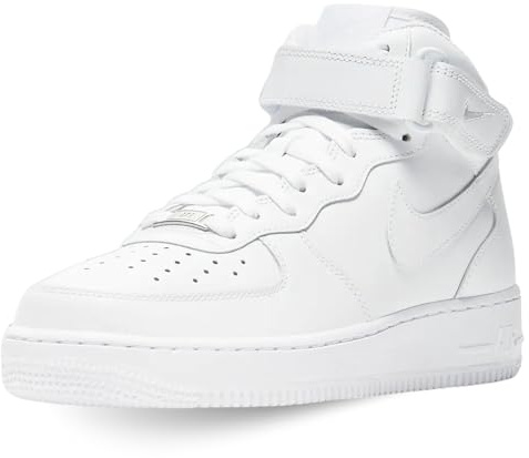 NIKE Damen Air Force 1 '07 Mid Sneaker, weiß, 36.5 EU