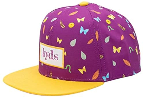 kyds® Snapback Cappellino da baseball per bambini e bambini, alla moda, per ragazzi e ragazze dai 1 ai 12 anni, disponibile in 3 misure, chiusura regolabile, berretto sostenibile per bambini,