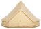 CanvasCamp Sibley 450 Ultimate Zelt 6 Personen, Wasserdichtes Glamping Zelt, Tipi Zelt mit herausnehmbarer Bodenplane, Große Campingzelte für Festivals, Baumwollzelt, Camping Zelt für Outdoor