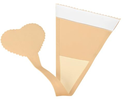 HJYZY - Slip da donna a forma di cuore senza cuciture, senza linee di biancheria intima, senza spalline, a cordino, a forma di cuore, invisibile, in pizzo, senza linee di biancheria intima, Taglia