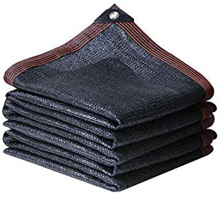 Toile d'ombrage d'extérieur avec protection UV 65 % en tissu pour jardin, terrasse et activités de garage, polyvalente, 9 x 10 m