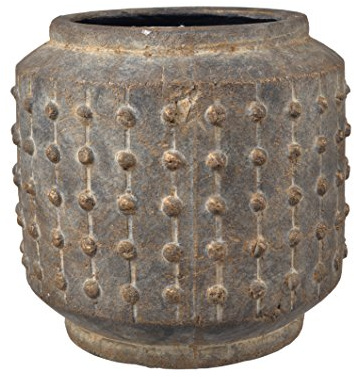 A&B Home Noam Planter 7.5-Inch, Flower Pot Indoor Outdoor Ceramic Plant Pot Home Decoration Multi Purpose