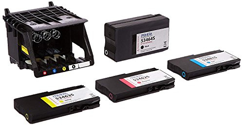 Primera Technology LX2000 Replacement Print Head with CMYK Setup Cartridges (53467),Printhead With Set up Cartridges