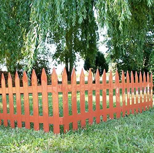 Staccionata Steccato Bordure recinzione in resina Garden Classic 7 pezzi 320 cm