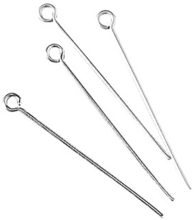 Rayher 2104221 Kettelstift, 0,7mm ø, 50mm, SB-Btl, platin, 50Stück