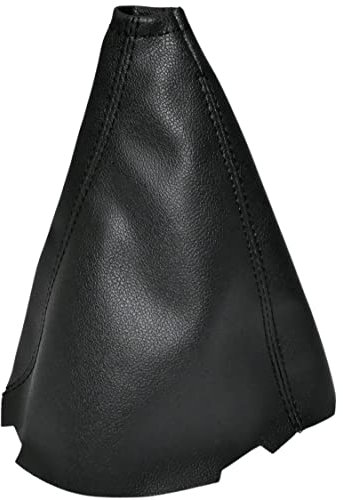 Aerzetix - C59151 - Cuffia soffietto per leva del cambio - compatibile con Peugeot 107, Toyota Aygo, Citroen C1 dal 2005 al 2014 - colore: nero - in pelle sintetica