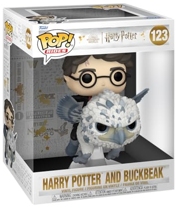 Funko POP! Rides Deluxe: Harry Potter Prisoner Of Azkaban - Harry & Buckbeak - Collectable Vinyl Figure - Gift Idea - Official Merchandise - Toys for Kids & Adults - Movies Fans