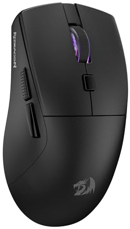 Redragon M618 LIT Wireless Gaming Mouse 10K DPI 70G Ultra-Light Remapping Keys
