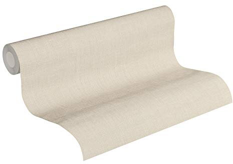 Livingwalls Vliestapete Metropolitan Stories Tapete Uni 10,05 m x 0,53 m beige Made in Germany 369256 36925-6