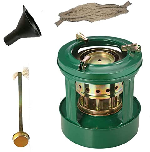 fikujap Petroleumofen,petroleumofen für innenräume,Mini Petroliumheizung,Petroleum Heizung mit 8 Docht zum Heizen,Tragbarer Petroleumheizer Nimmt Keinen Platz Weg Verwendet für Garage, Terrasse