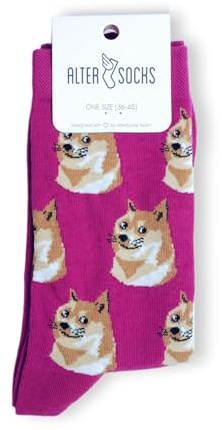 Chaussettes avec motifs célèbres, peintures et personnages - Unisexe Homme Femme/Taille 36 – 45 / Bas Sock Hipster peinture amusant drôle, taille unique