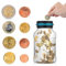AOZBZ Spardose Zähler Sparschwein mit LCD Anzeige, 1,5 L Automatische Münzzähl-Spardose sicheres münzsparendes Bargeld Geeignet(1.5L)