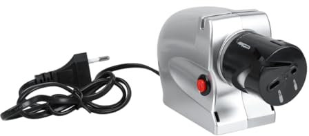 LIFKOME Aiguiseur Électrique De Couteaux Compact Et Léger Affûtage Rapide Et Sûr Pour Couteaux De Cuisine Aiguiseur Multi-fonction Avec Réceptacle