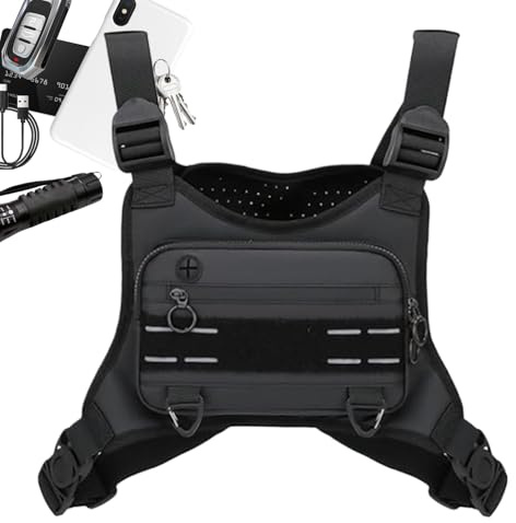 Borsa Da Petto Per Uomo Borsa Sportiva Toracico Da Corsa | Portafonino Impermeabile Regolabile Per Telefono, Per Uomini E Donne, Per Corsa, Escursionismo, Jogging, Ciclismo, Viaggi E