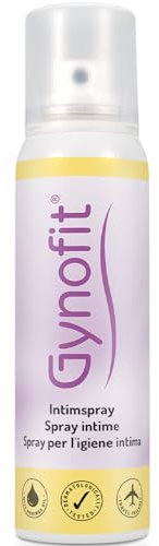 Gynofit Intimspray - Sanfter Schutz vor Feuchtigkeit & Geruch - desodoriert & erfrischt die empfindliche Haut im Intimbereich - mit pflegendem Moringaöl & angenehmem Duft (100 ml)