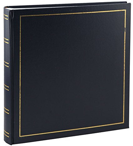 IDEAL TREND Tradition Fotoalbum in 30x30 cm 100 Seiten Jumbo Fotoalbum Buchalbum: Farbe: Blau
