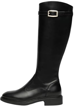 Nero Giardini I514713D Stivali Donna in Pelle - Nero 39 EU