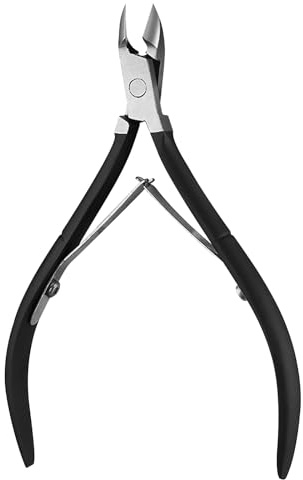deegbbyi Pinza per Cuticole, Forbici per Cuticole con Punta Curva, Pinza per Cuticoles per Unghie, Pinze per Cuticoles in Acciaio Inox, Nail Art Forbice In Acciaio Inox, per Manicure e Pedicure