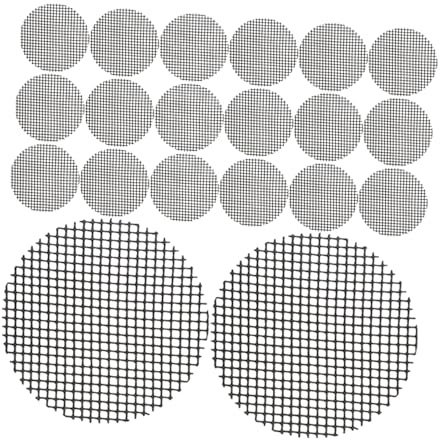 TOYANDONA 30 Rejillas De Drenaje para Bonsáis Rejilla Inferior para Macetas Bandeja De Plantación Junta De Malla Transpirable Malla De Drenaje para Bonsáis Color Negro