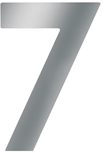 Maestro numero civico acciaio inossidabile ✓ 3d design ✓ buona Leggibilità ✓ individuali combinazioni | iscrizione | Marcatura | porta di casa | Casa Parete | cancello da giardino, 424067