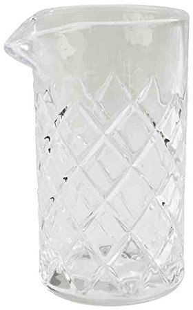 APS 93141 Rührglas mit Lippe, Ø 9 cm, Höhe 16 cm, 0,5 Liter, hochwertiges Glas