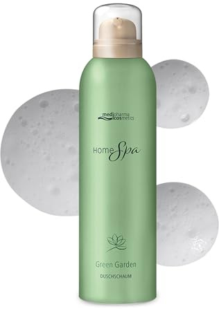 Medipharma Cosmetics Home Spa Green Garden Duschschaum, 200 ml Espuma