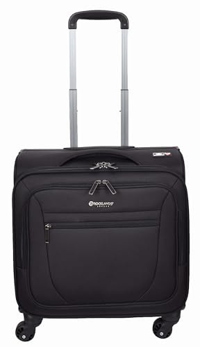 Avvikande detaljhandel pilotfodral på hjul kontor företag organiserare handbagage kabin resväska Airstream svart, Svart, Cabin, Pilotfodral