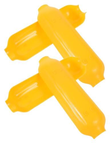 LOPUNER 4piezas Bandeja De Maíz Reutilizable De Plástico Soporte para Maíz para Barbacoa Bandeja para Servir Refrigerios Adecuada para Fiestas De Aperitivos