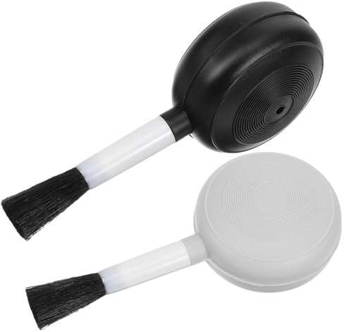 Souffleurs d'air de Nettoyage 2pcs Brosse en Plastique | Outil Portable, Remplissage Instantané, Prise en Main Facile, pour Claviers et Lentilles de Télescope