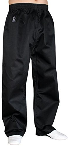 DOUBLE Y Pantalon Noir Arts Martiaux 190 cm