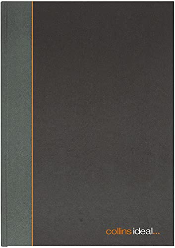 Collins 461 Kassenbuch, 192 Seiten, liniert, gebundenes Hardcover, A5, 80 g/m²