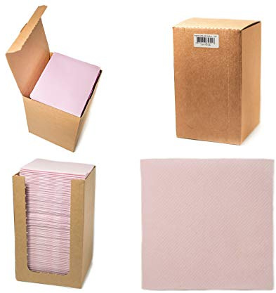 Alvotex Airlaid Cocktailservietten 20x20cm 100/1 - LT.PINK (009)