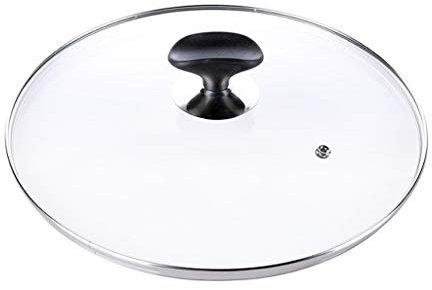 Lock,Glaslock, Grytlock,Pannlock i härdat glas Pannlock Stekpanna Ångkokarlock Hushållstransparent Pannlock Universal Ersättningsgrytlock
