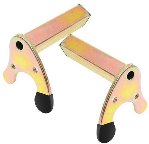 MaxAwe 1 paio di supporti per moto rotondi a U per cavalletto posteriore, supporto posteriore per moto, attacco forcella per supporto di montaggio, peso fino a 400 kg, adattatore per ganci, accessori