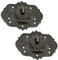 YOCDNOV 2pcs Loquet Serrure Vintage - Antique Moraillon Fermoirs en Fer Bronze Antique Verrous pour Décoratifs Cabinet Armoire Boîte à Bijoux pour Meubles, ferrures de Rideaux, serrures sur coffres