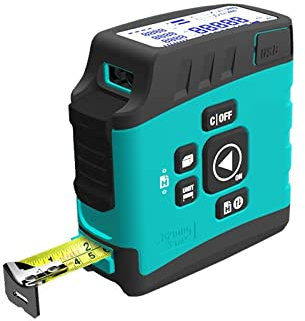 Dispositivo de medición terrestre Telémetro láser DT20 Medidor de distancia láser 3 en 1 Cinta métrica inteligente Pantalla digital Cinta métrica Planificador de área(Bluetooth,40m)