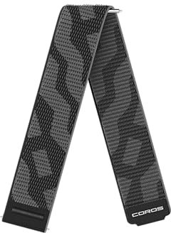 COROS PACE Pro Sport Uhrenarmband (Schwarz Nylon)