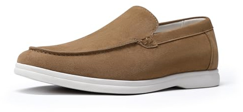 Allthemen Hommes Mocassin Slipper Daim Penny Loafers Chaussures de Conduite