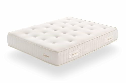 Moonia | Materasso a molle insacchettate | 5 cm di visco-foam, fibre Supersoft e Todotherm | Comfort System | Pression Care System con 9 zone di riposo | 160X200