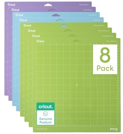 Cricut Matten-Mixpack 30,5 x 30,5 cm (8er-Pack)