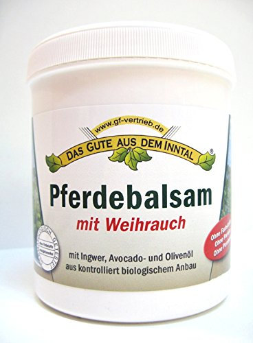 Baume Cheval avec encens 500 ml