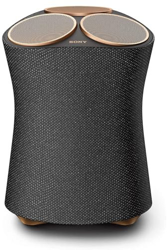 Sony SRS-RA5000 360 Reality Audio Premium Wi-Fi / Bluetooth Wireless Speaker, Works with Alexa and Google Assistant, Black