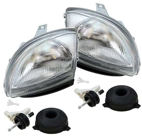 ATEC Germany 2x Faros Faros delanteros Faros principales izquierda + derecha Compatible con FIAT SEICENTO / 600 (187_)