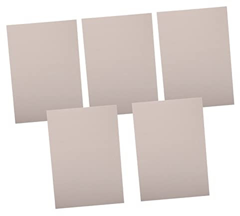 OHPHCALL 5 Stück Graue Kartonbögen Karton Im A3-format Für Kinder Doppelseitiges Bastelmaterial