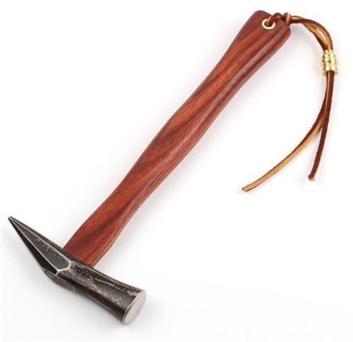 QXSJEDYCH Hammer for Sammeln, Spitzhammer, Handwerkzeuge, Hammer aus Kohlenstoffstahl Hammer