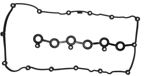 Hihaha Junta de Tapa de Válvula No.95510523100 para Volkswagen CC 3.6L 2009-2015 Junta de Sello de Válvula de Culata Junta de Tapa de Balancines de Caucho Duradero 1 Unidad